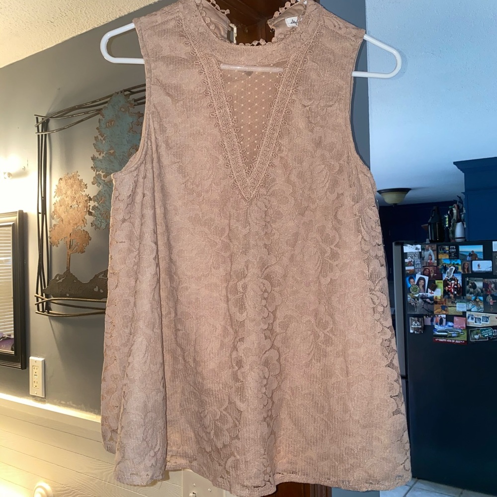 Pink blouse